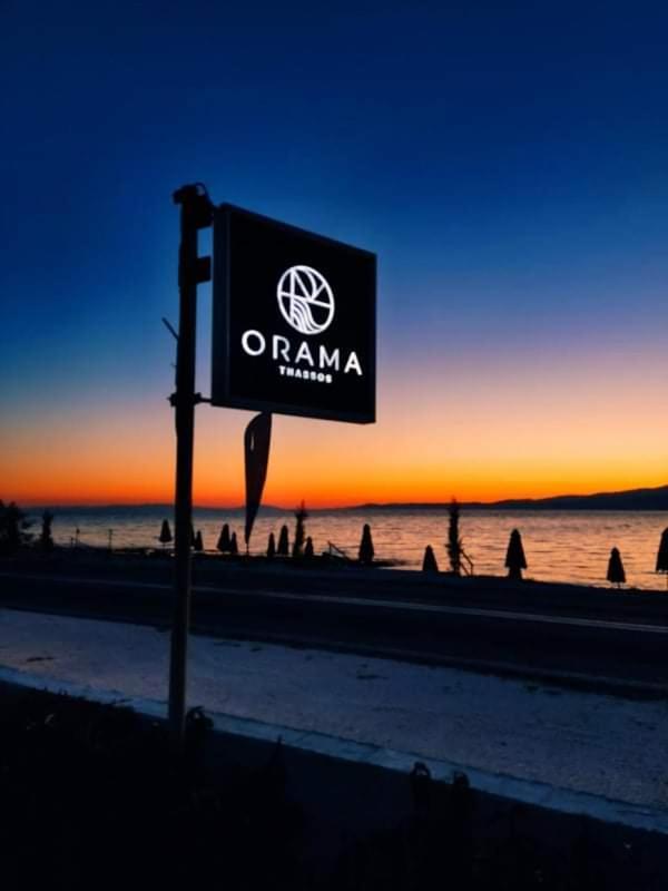 Hotel Orama Thassos Skala Sotiros Exterior foto
